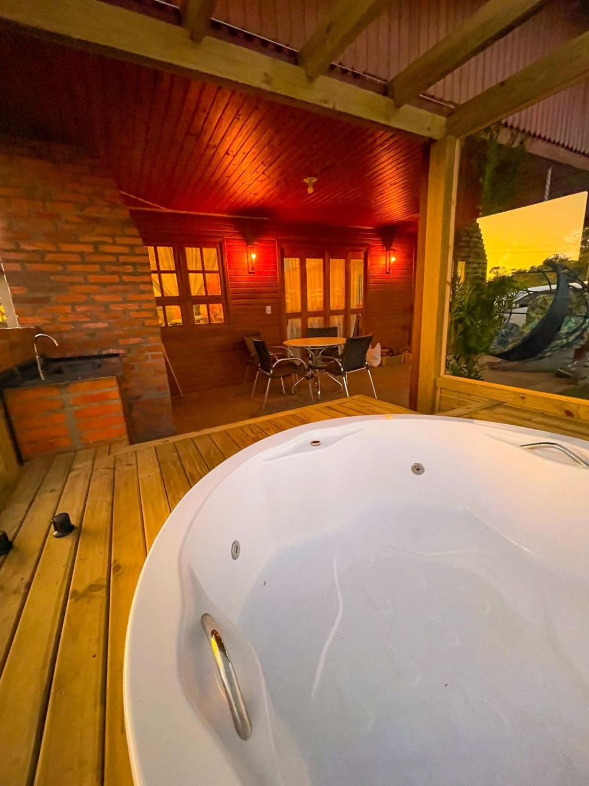 Platto Da Neve:Jacuzzi E Lareira Em Urubici Rg2775 Villa Eksteriør bilde